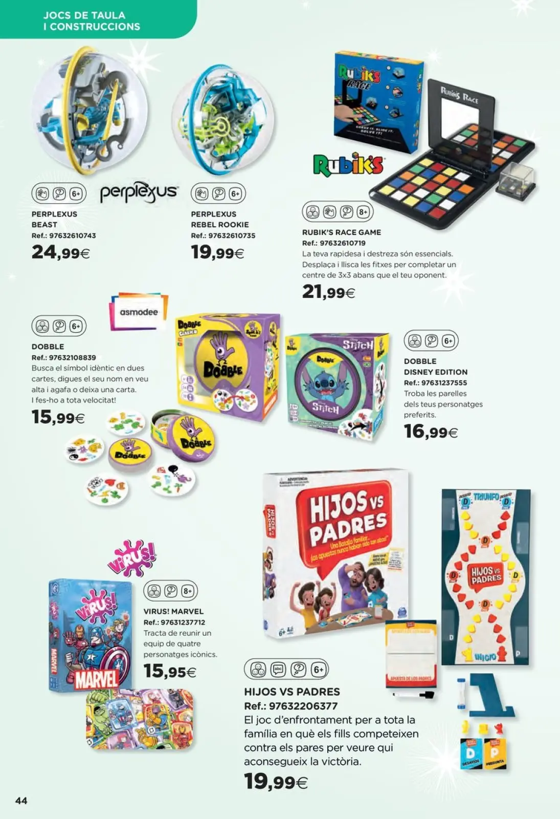 Page 44 dans Nos meilleurs prix chez Hipercor Espagne