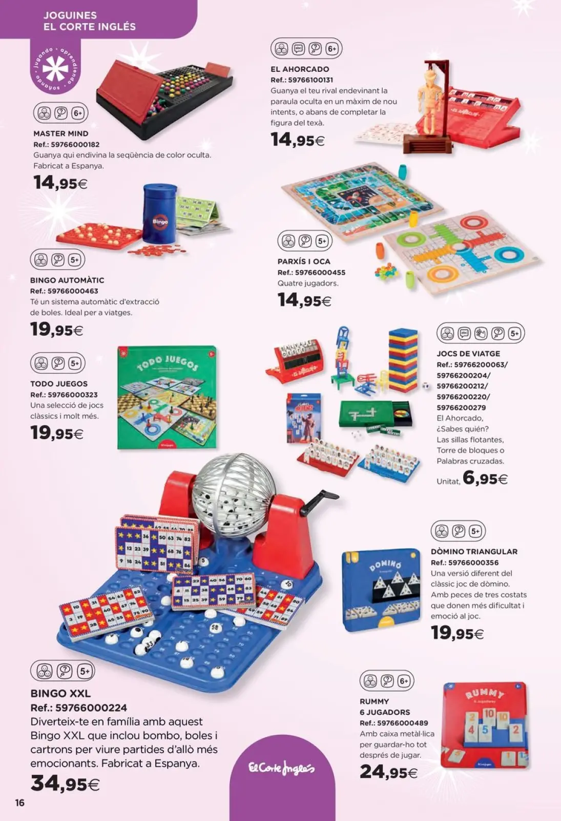 Page 16 dans Nos meilleurs prix chez Hipercor Espagne