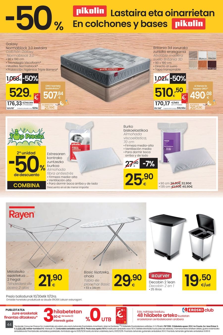 Ofertas de Eroski España de 30 octubre a 11 noviembre 2025 OFERTA 3x2