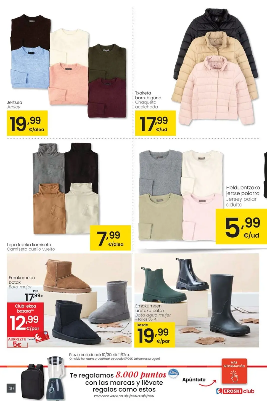 Page 48 dans OFFRE 3 pour 2 chez Eroski Espagne