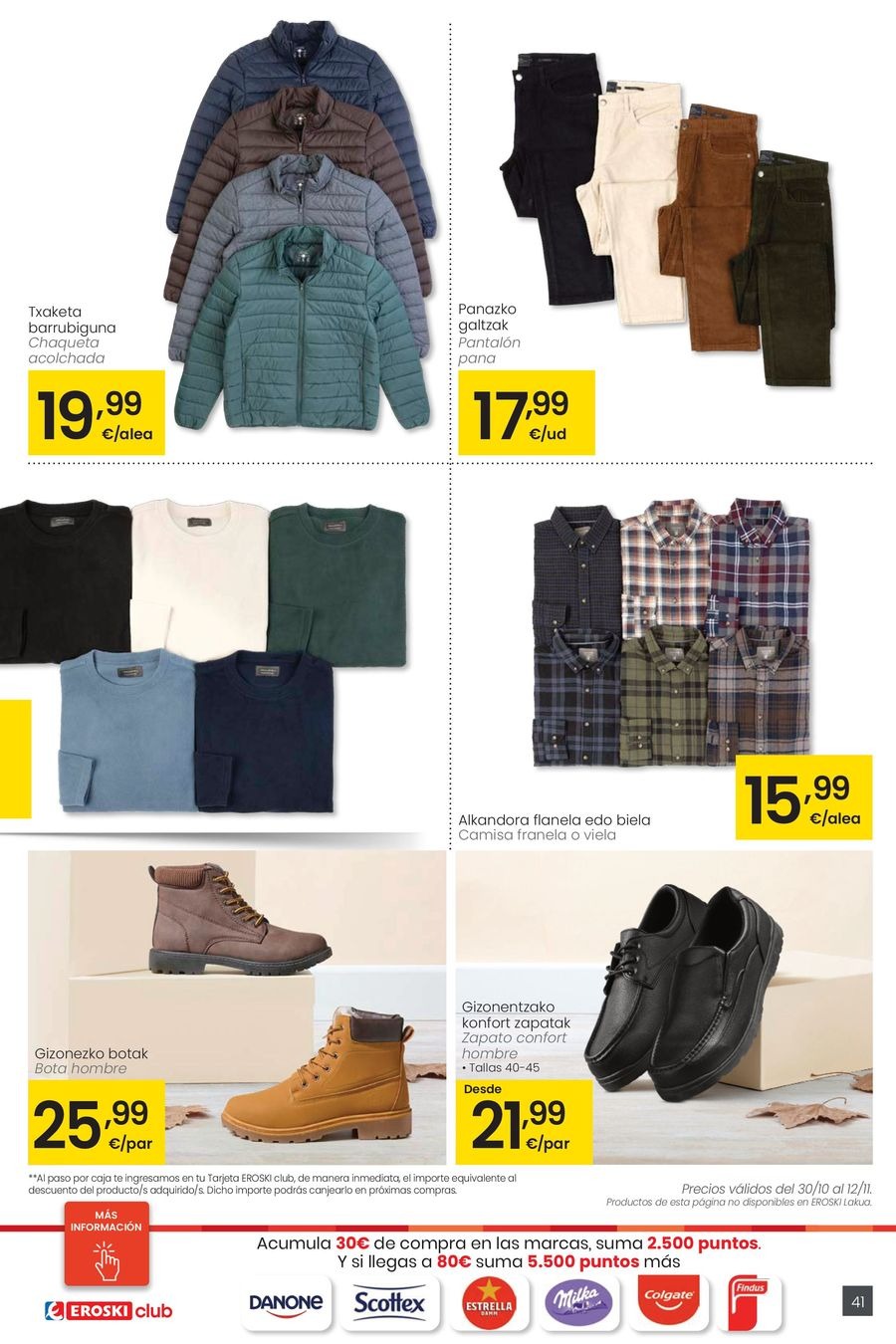 Ofertas de Eroski España de 30 octubre a 11 noviembre 2025 OFERTA 3x2