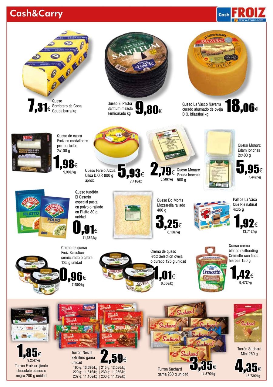 Ofertas de Froiz España de 23 octubre a 11 noviembre 2025 Folleto de ofertas Venta A Profesionales