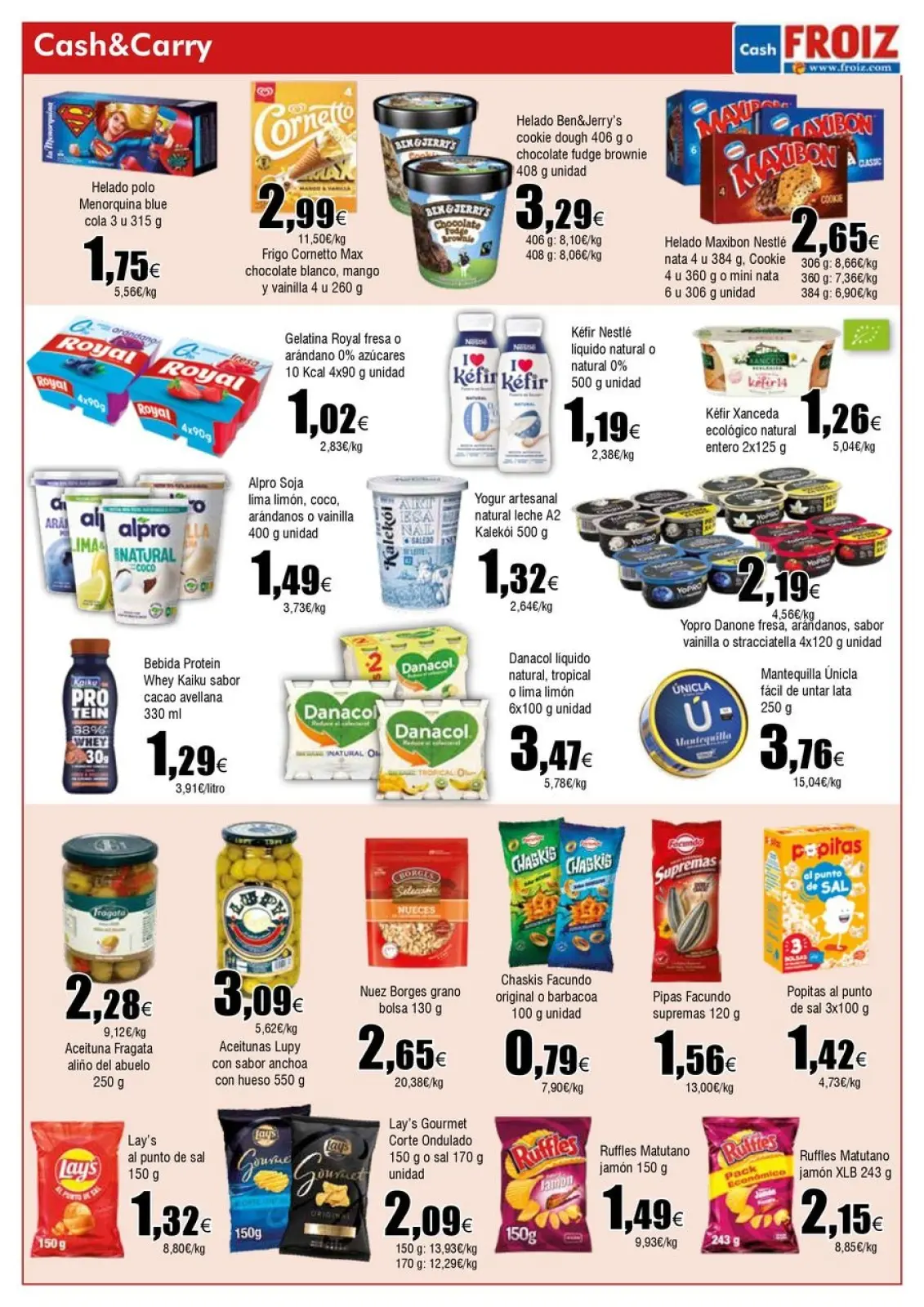 Page 9 dans Brochure commerciale pour professionnels chez Froiz Espagne