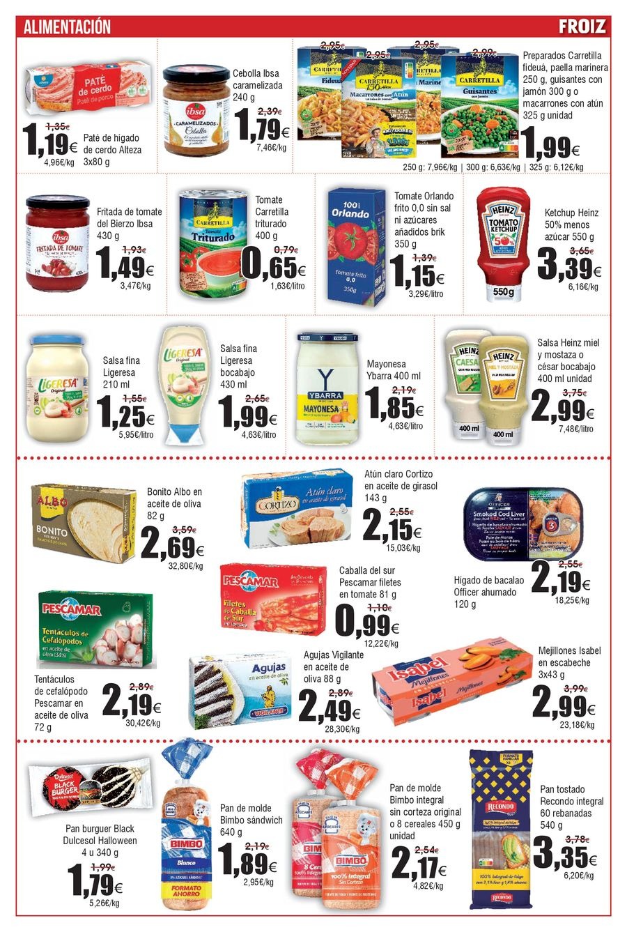 Froiz Spain Offers from 22 October to 11 November 2025 Offers brochure: Quality... At the Best Price!