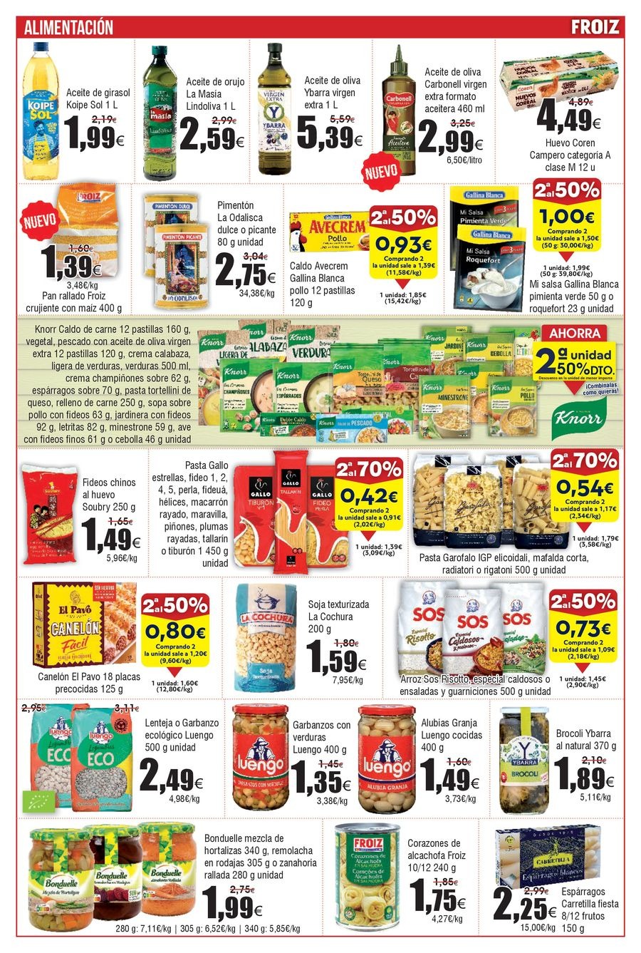 Froiz Spain Offers from 22 October to 11 November 2025 Offers brochure: Quality... At the Best Price!