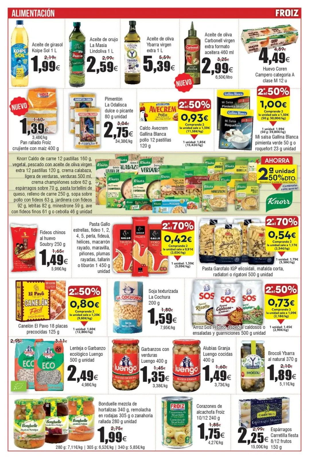 Page 10 dans Brochure d'offres : La qualité... au meilleur prix ! chez Froiz Espagne