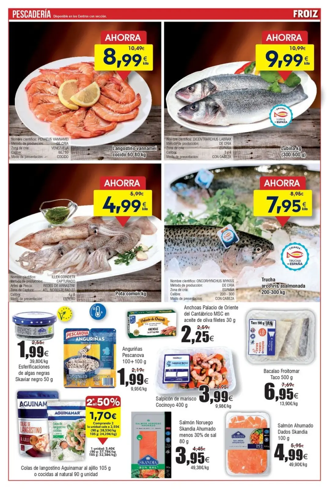 Page 5 dans Brochure d'offres : La qualité... au meilleur prix ! chez Froiz Espagne