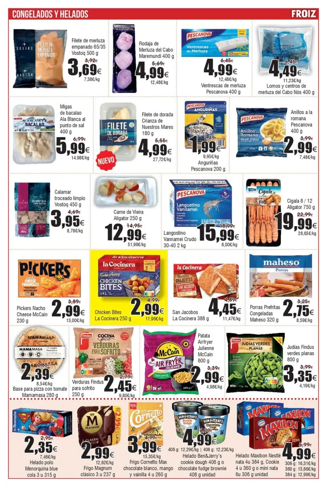 Page 4 dans Brochure d'offres : La qualité... au meilleur prix ! chez Froiz Espagne