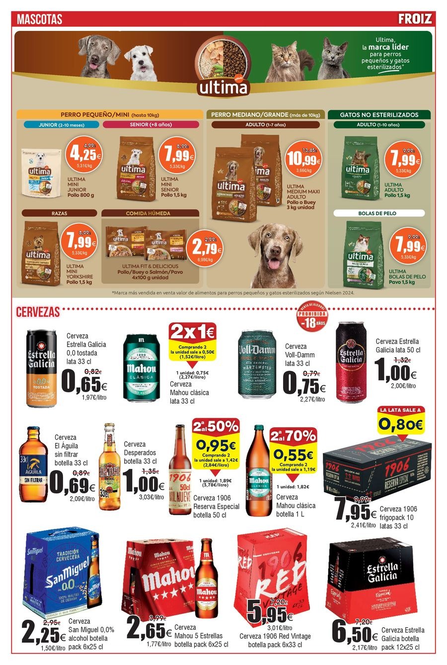 Froiz Spain Offers from 22 October to 11 November 2025 Offers brochure: Quality... At the Best Price!