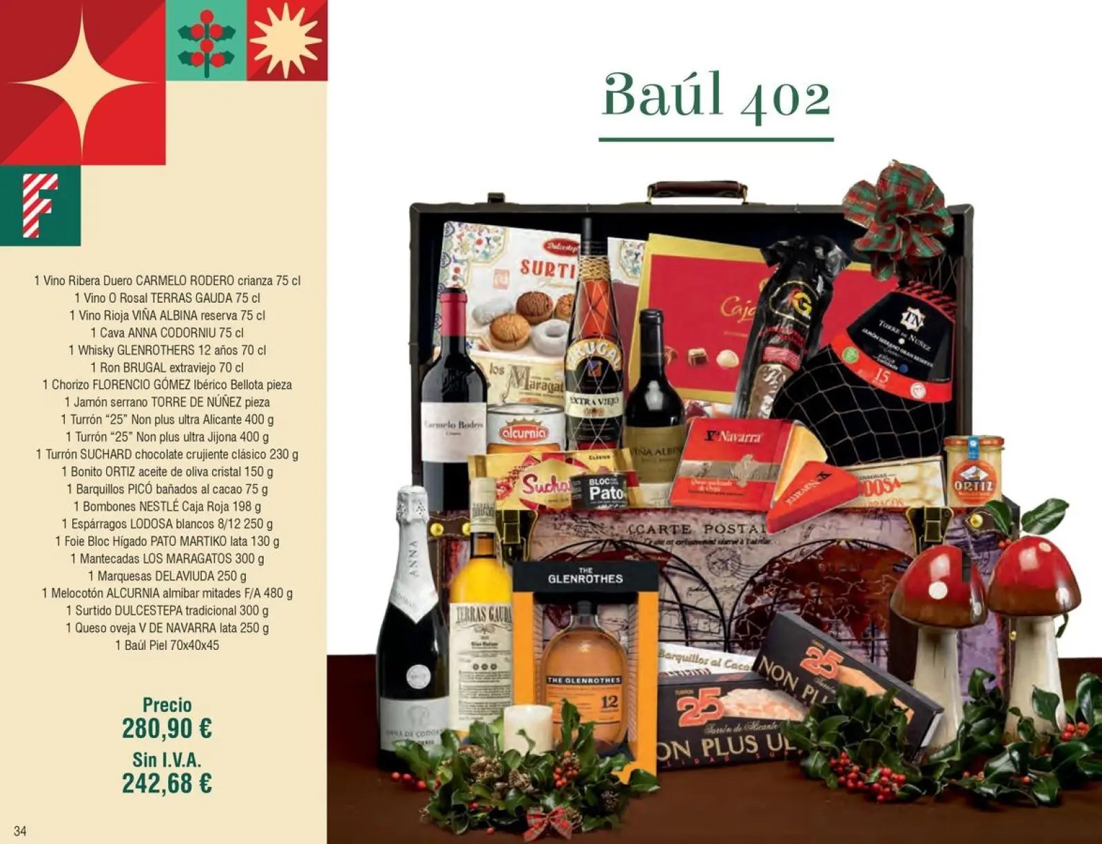 Page 34 dans Brochure des offres de Noël chez Froiz Espagne