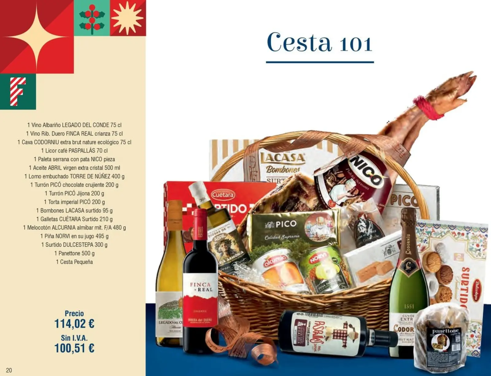 Page 20 dans Brochure des offres de Noël chez Froiz Espagne