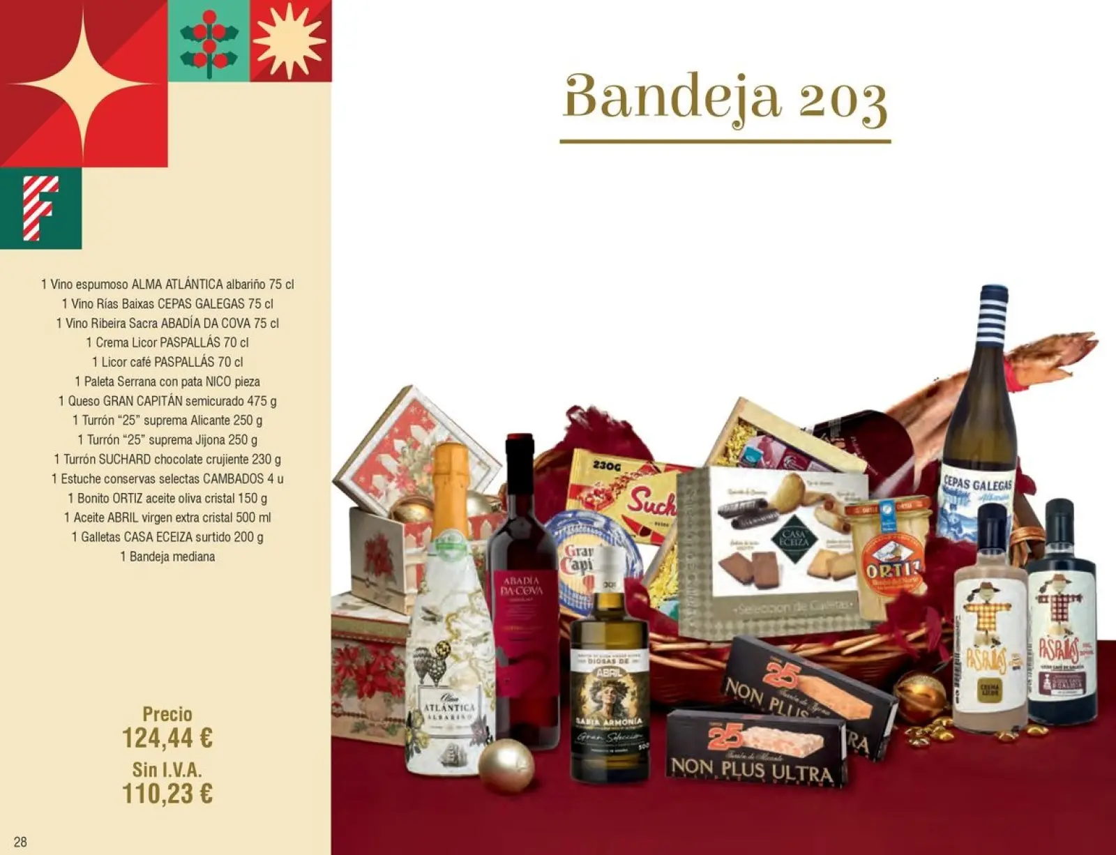 Page 28 dans Brochure des offres de Noël chez Froiz Espagne