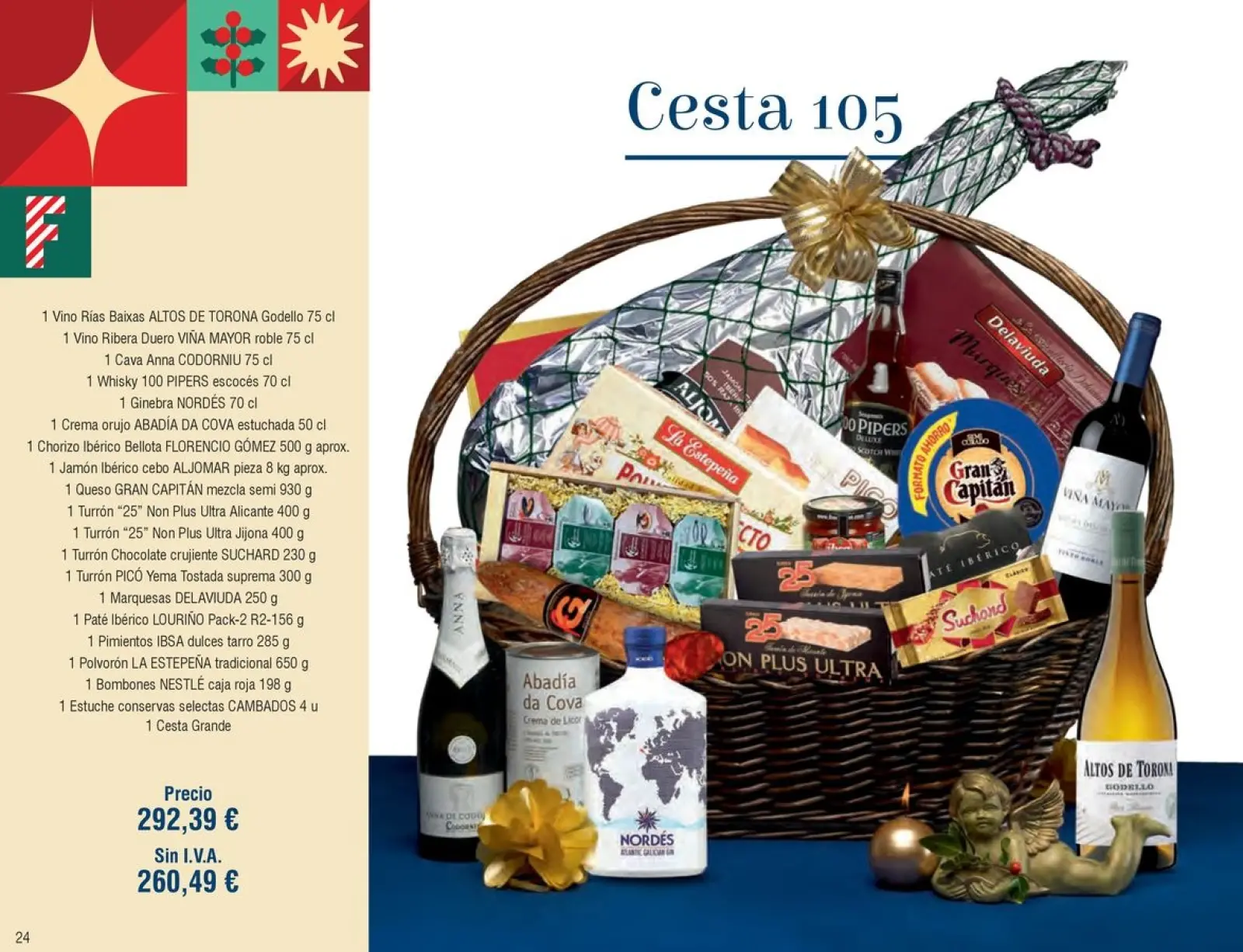 Page 24 dans Brochure des offres de Noël chez Froiz Espagne