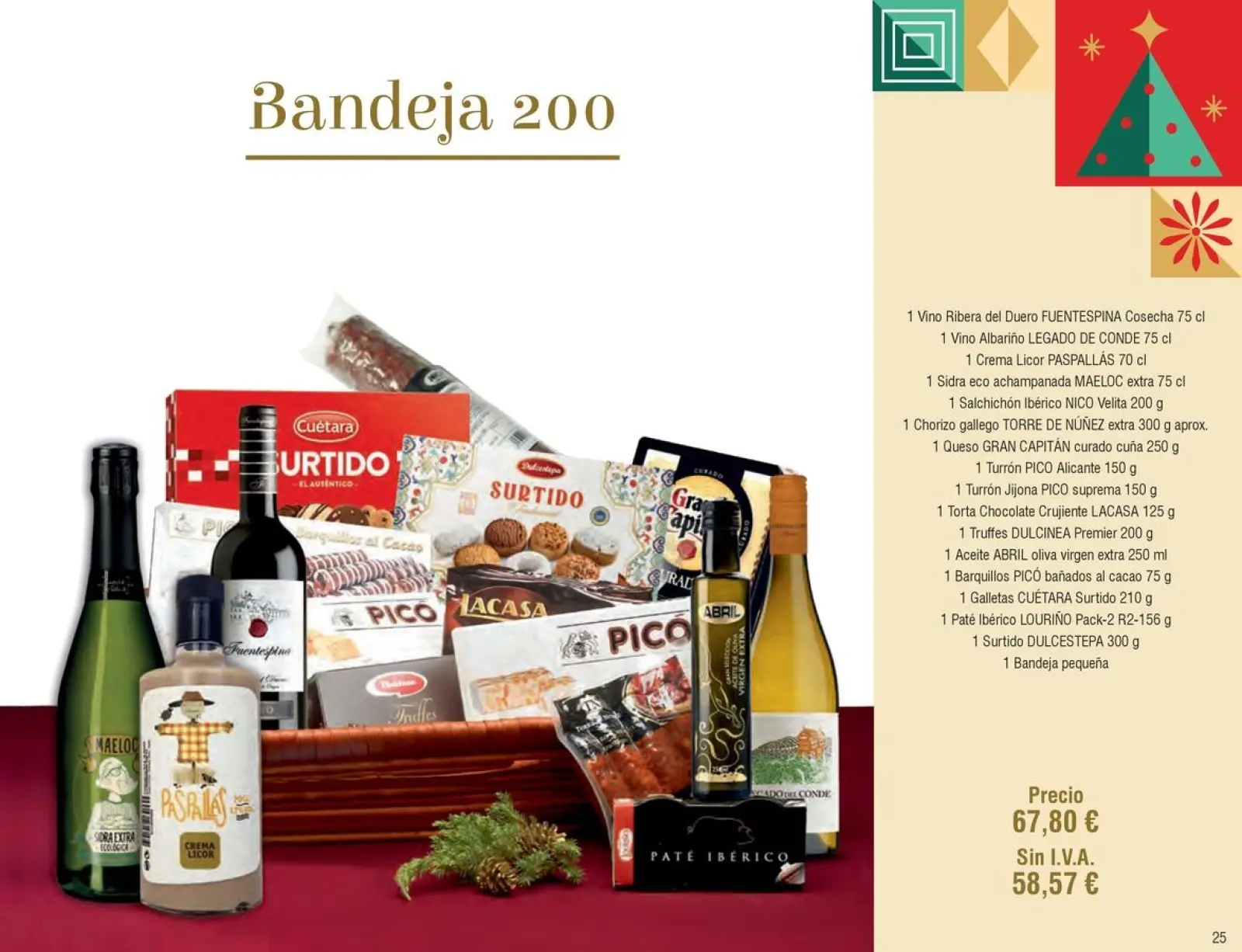 Page 25 dans Brochure des offres de Noël chez Froiz Espagne