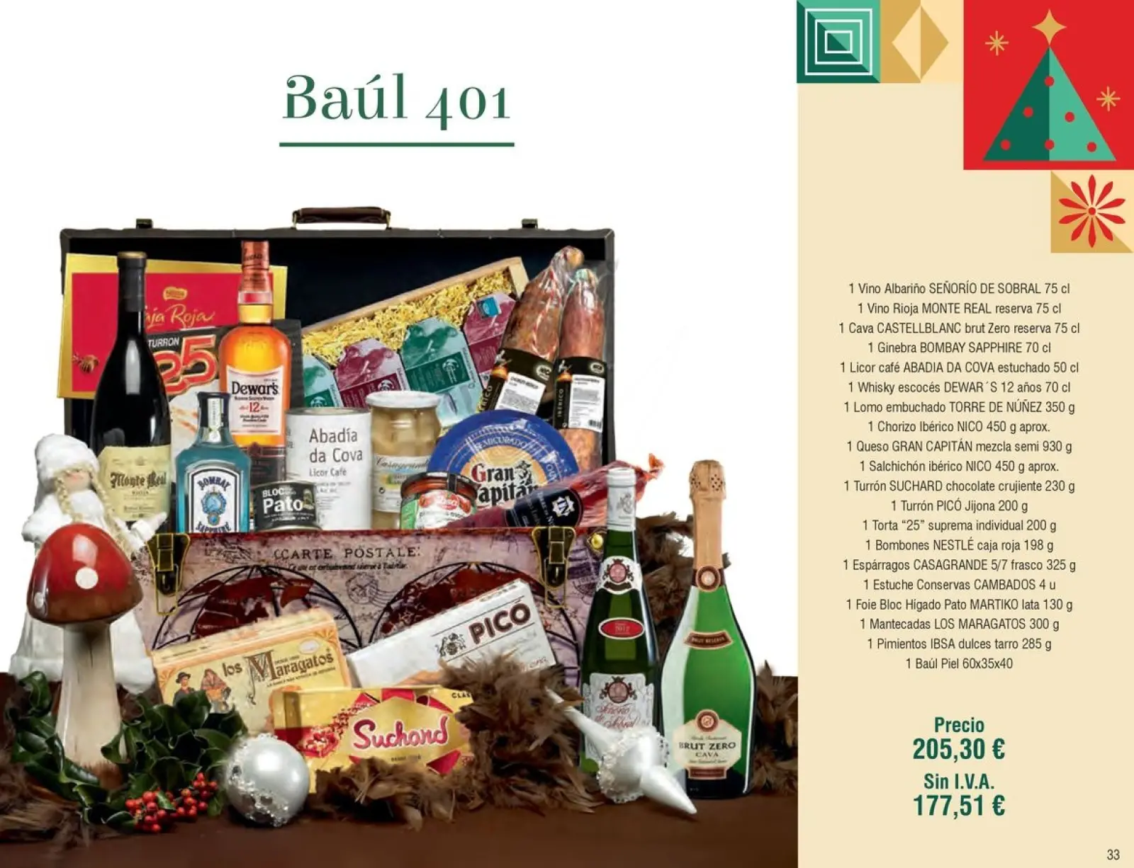 Page 33 dans Brochure des offres de Noël chez Froiz Espagne