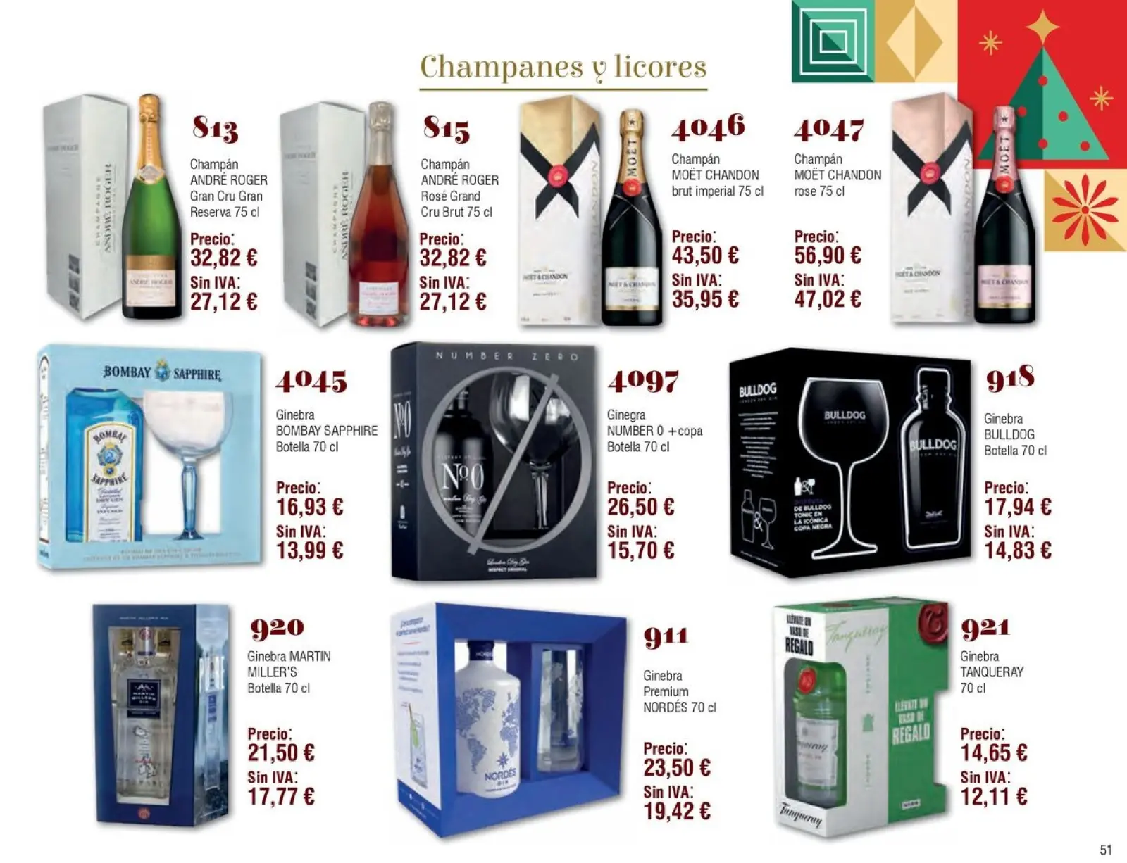 Page 51 dans Brochure des offres de Noël chez Froiz Espagne