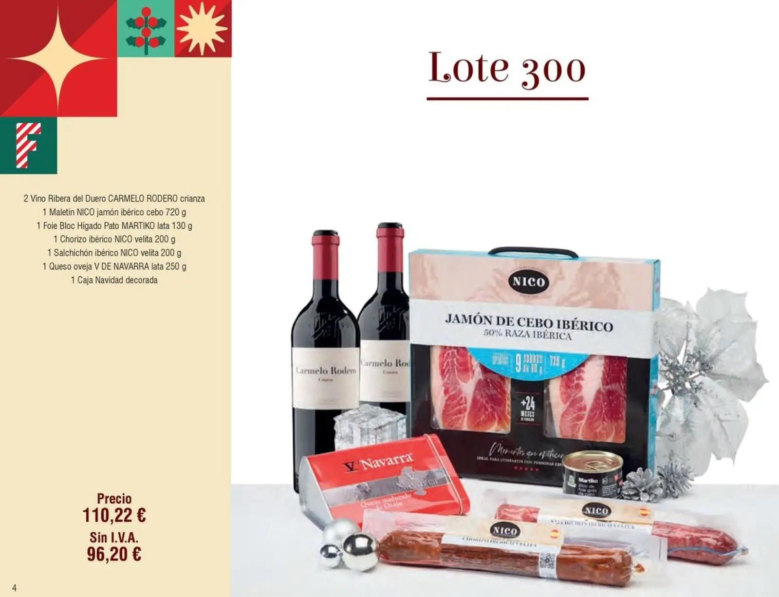 Page 4 dans Brochure des offres de Noël chez Froiz Espagne