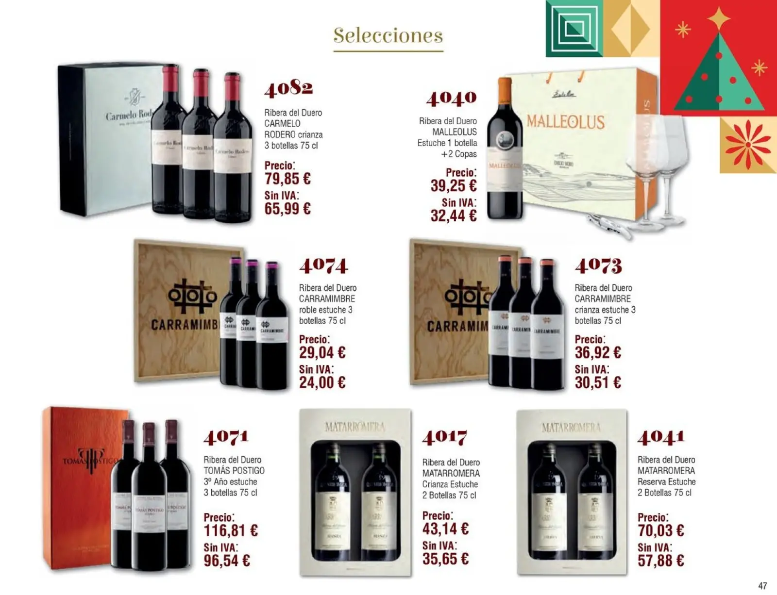 Page 47 dans Brochure des offres de Noël chez Froiz Espagne
