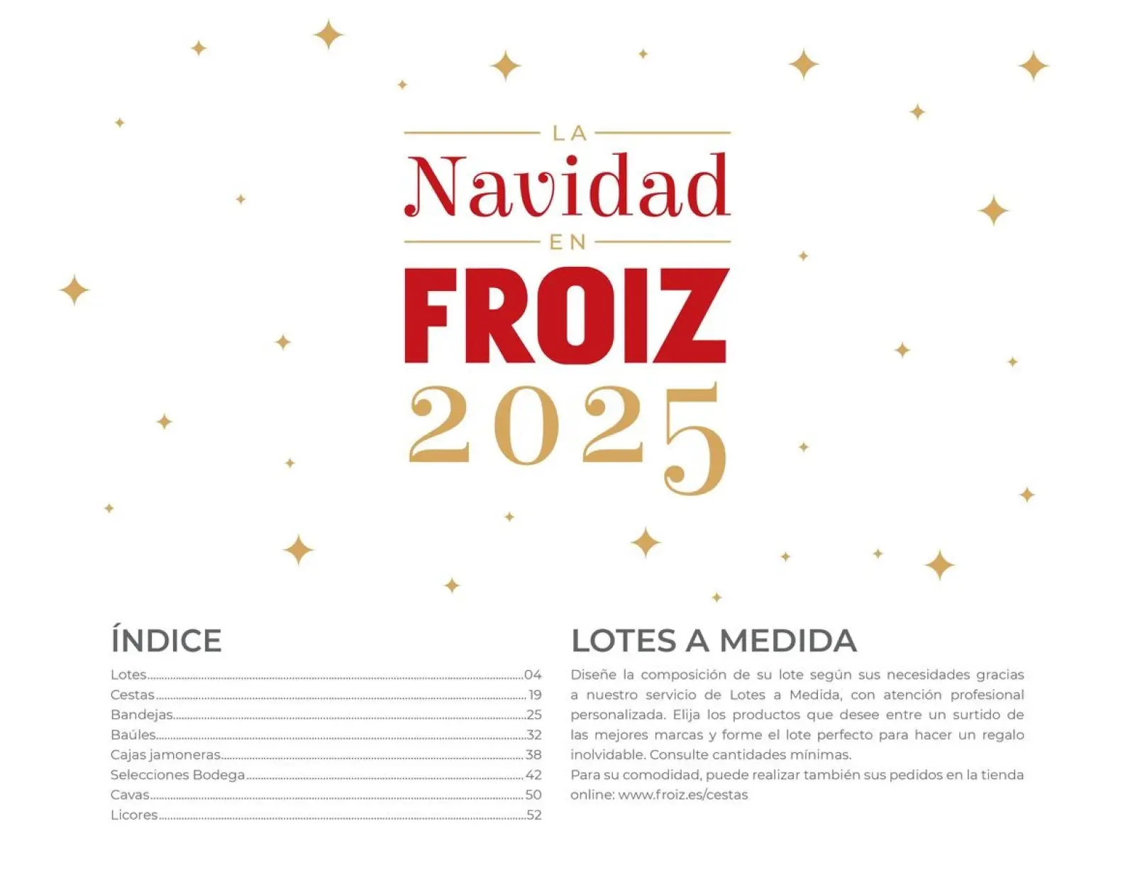 Page 3 dans Brochure des offres de Noël chez Froiz Espagne