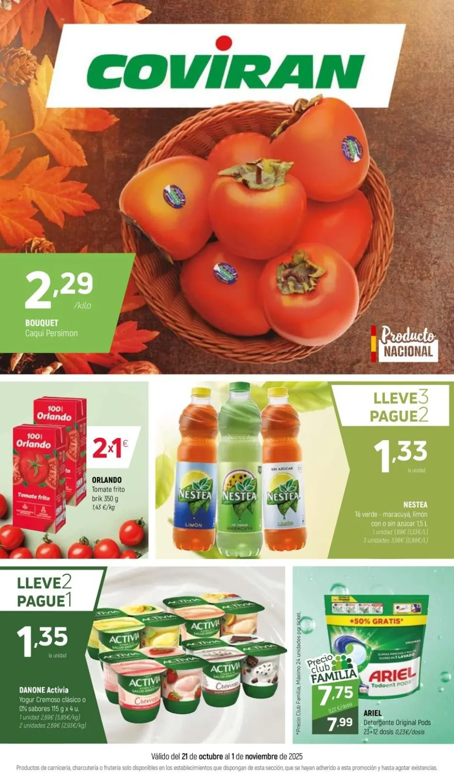 Page 1 dans Offres hebdomadaires chez Coviran Espagne