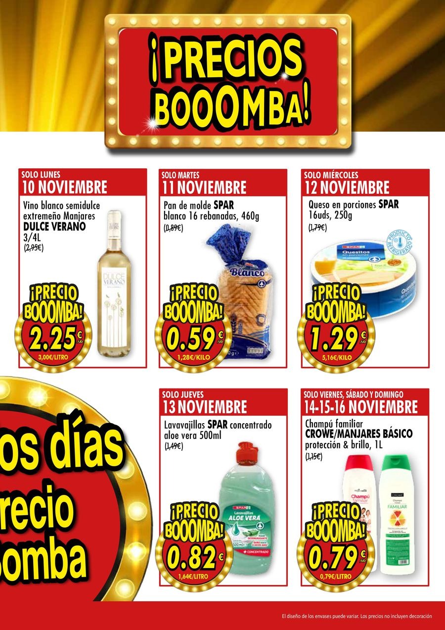 SPAR Spain Offers from 3 to 16 November 2025 New Deals