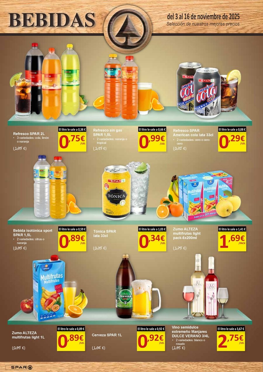SPAR Spain Offers from 3 to 16 November 2025 New Deals