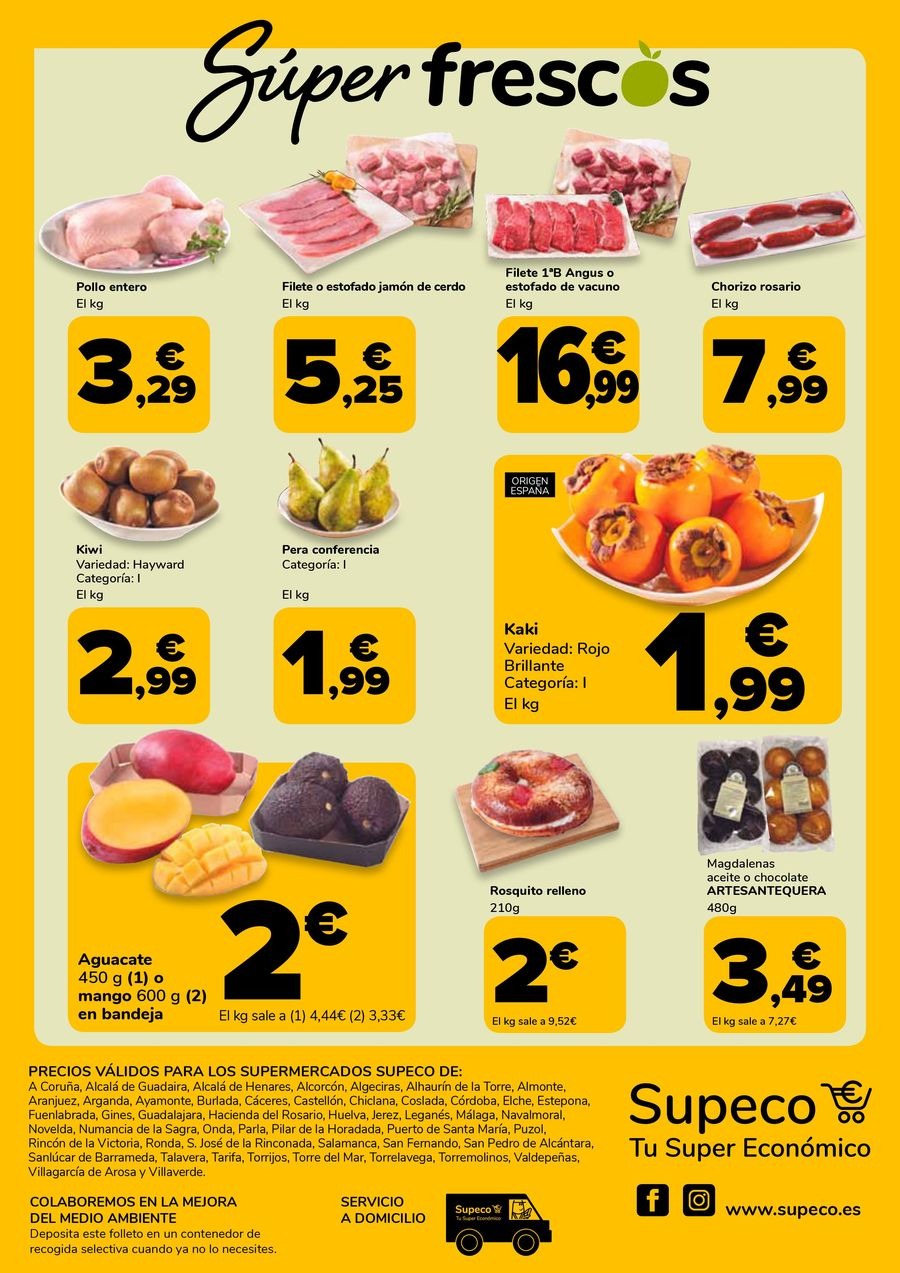 Ofertas de Supeco España de 30 octubre a 12 noviembre 2025 Ofertas super económico