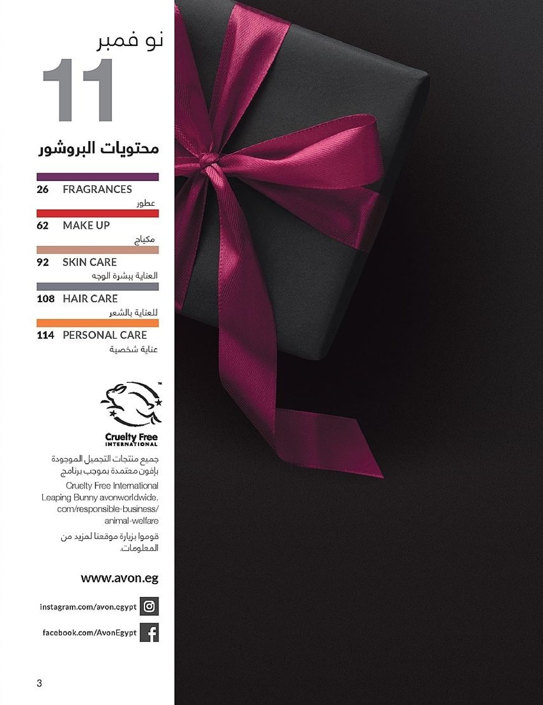 Avon Egypt Offers from 1 to 30 November 2025 November Offers Catalog