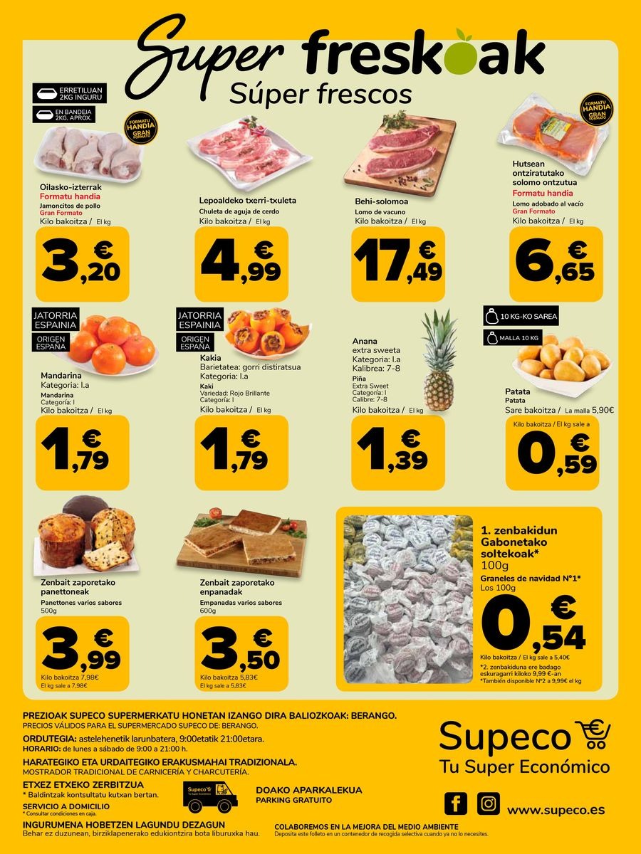 Ofertas de Supeco España de 13 noviembre a 1 diciembre 2025 Ofertas super económico