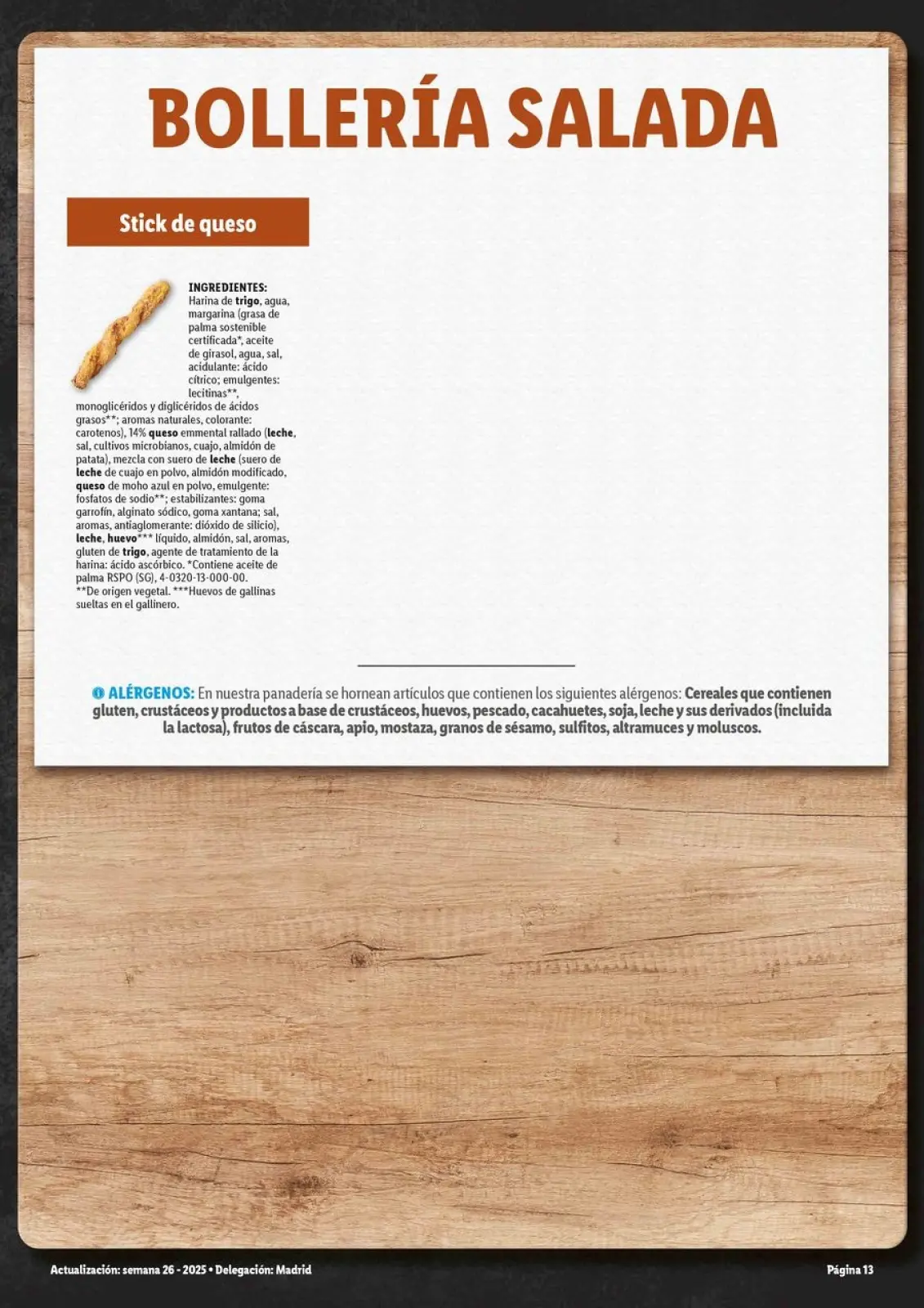 Page 13 dans Catalogue d'offres mensuelles chez Lidl Espagne