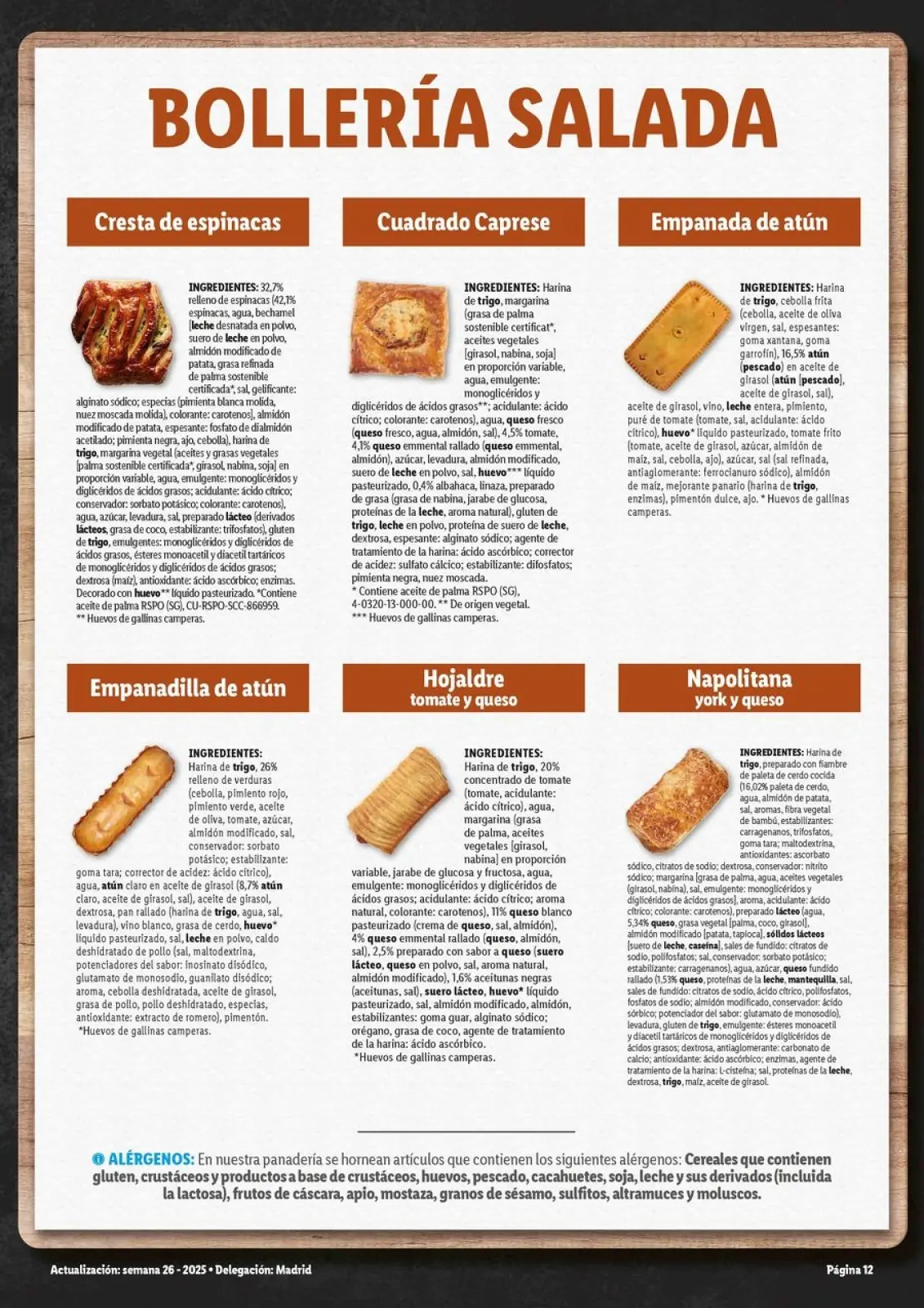 Page 12 dans Catalogue d'offres mensuelles chez Lidl Espagne