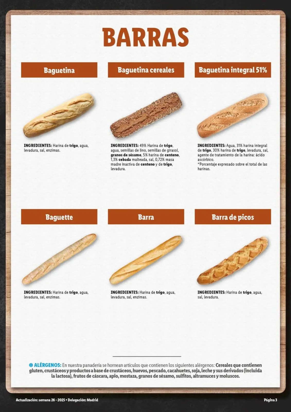 Page 3 dans Catalogue d'offres mensuelles chez Lidl Espagne