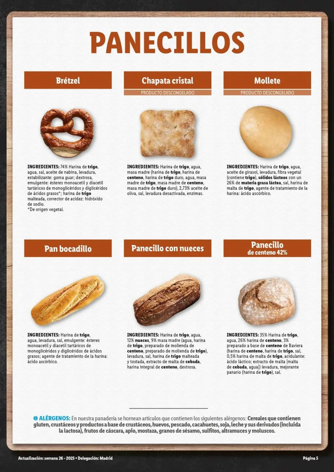 Page 5 dans Catalogue d'offres mensuelles chez Lidl Espagne