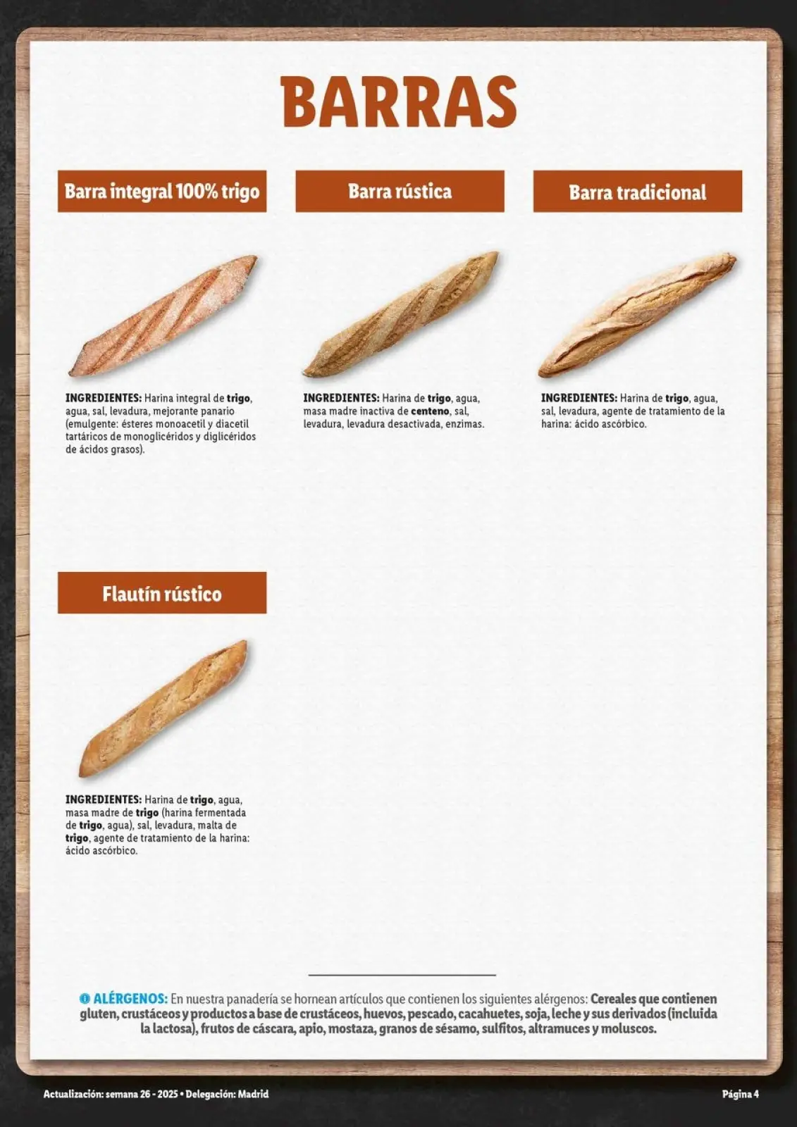 Page 4 dans Catalogue d'offres mensuelles chez Lidl Espagne