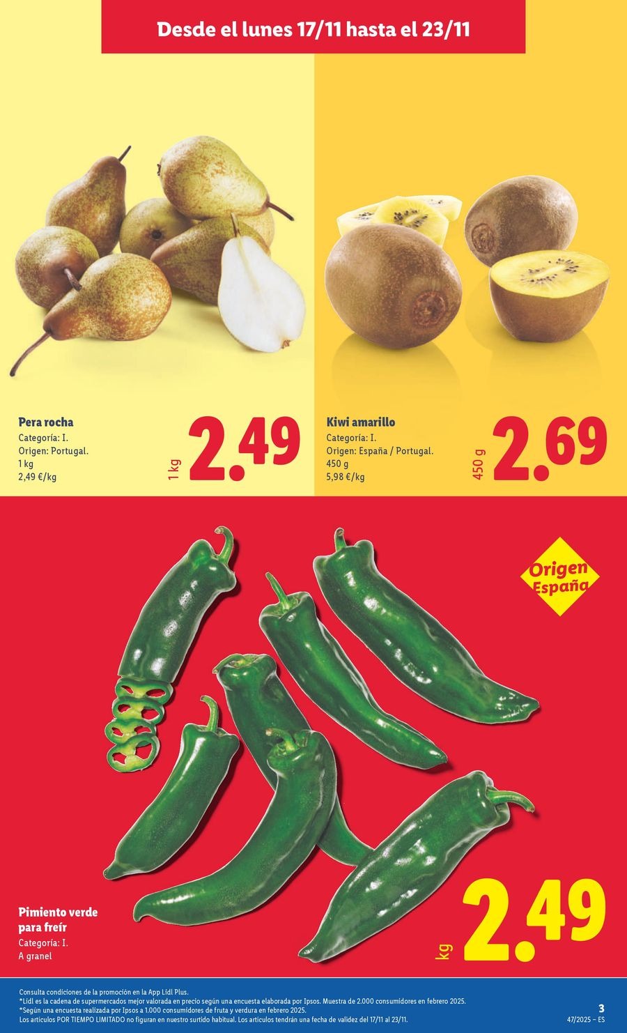 Lidl Spain Offers from 17 to 23 November 2025 Weekly offers