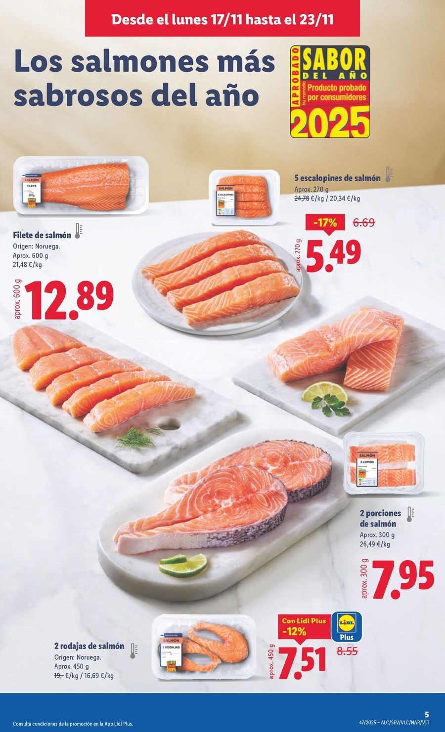Lidl Spain Offers from 17 to 23 November 2025 Weekly offers