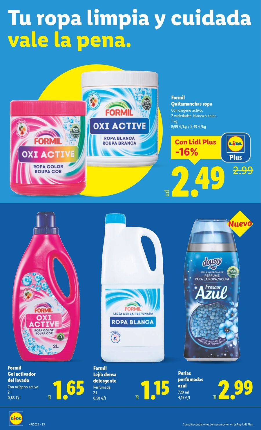Lidl Spain Offers from 17 to 23 November 2025 Weekly offers