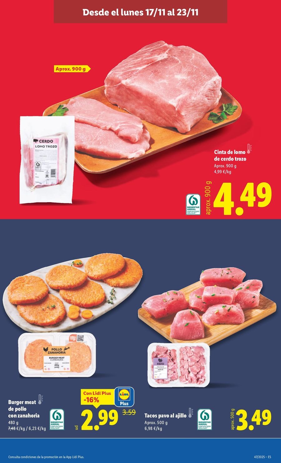 Lidl Spain Offers from 17 to 23 November 2025 Weekly offers