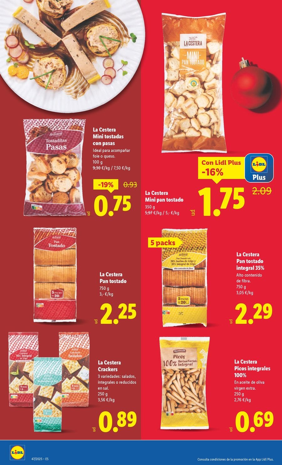 Lidl Spain Offers from 17 to 23 November 2025 Weekly offers