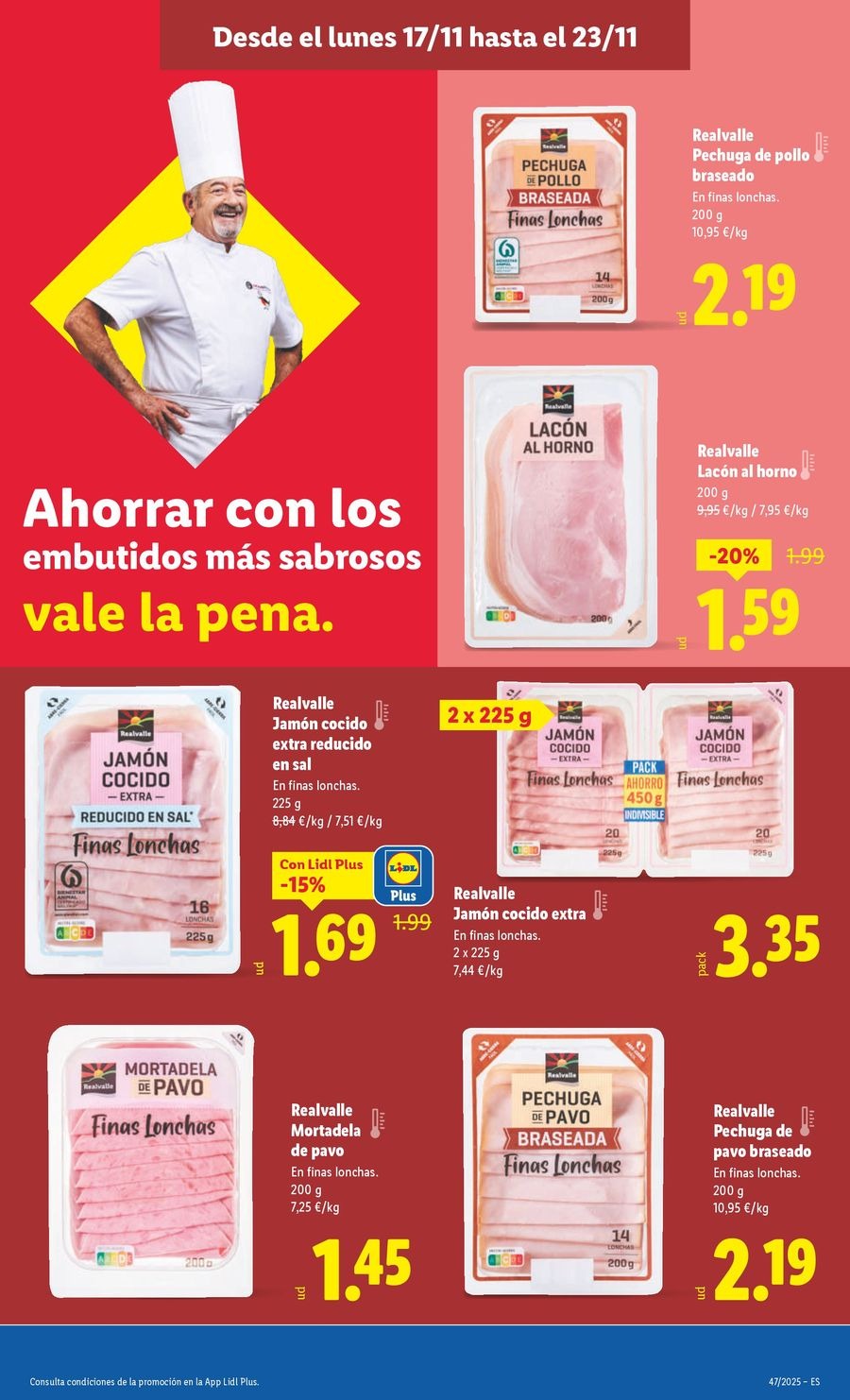 Lidl Spain Offers from 17 to 23 November 2025 Weekly offers