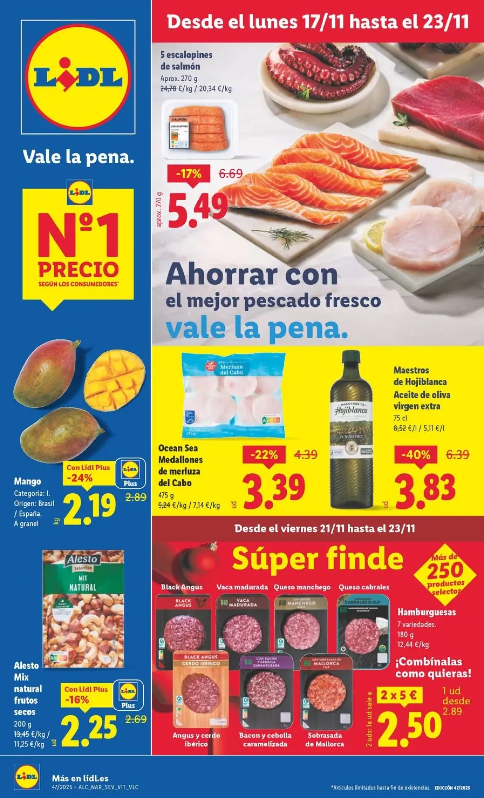 Página 1 en ofertas semanales en Lidl España