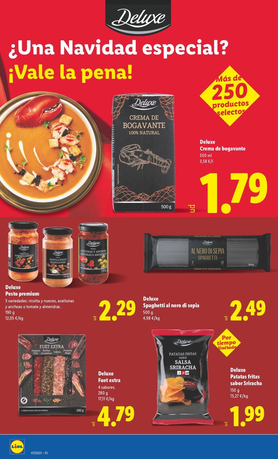Lidl Spain Offers from 17 to 23 November 2025 Weekly offers
