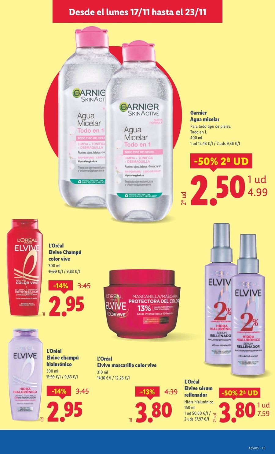 Lidl Spain Offers from 17 to 23 November 2025 Weekly offers