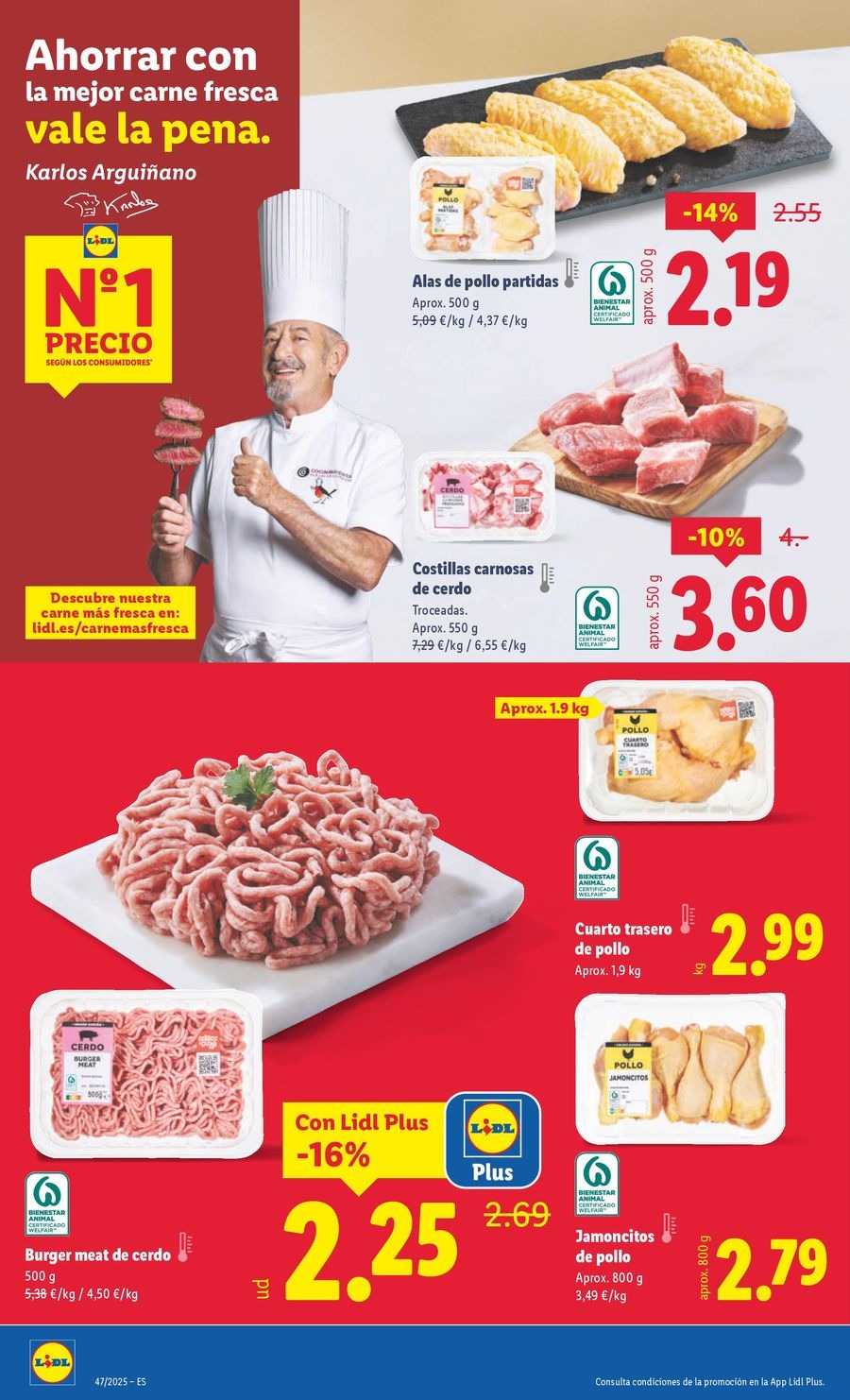 Lidl Spain Offers from 17 to 23 November 2025 Weekly offers