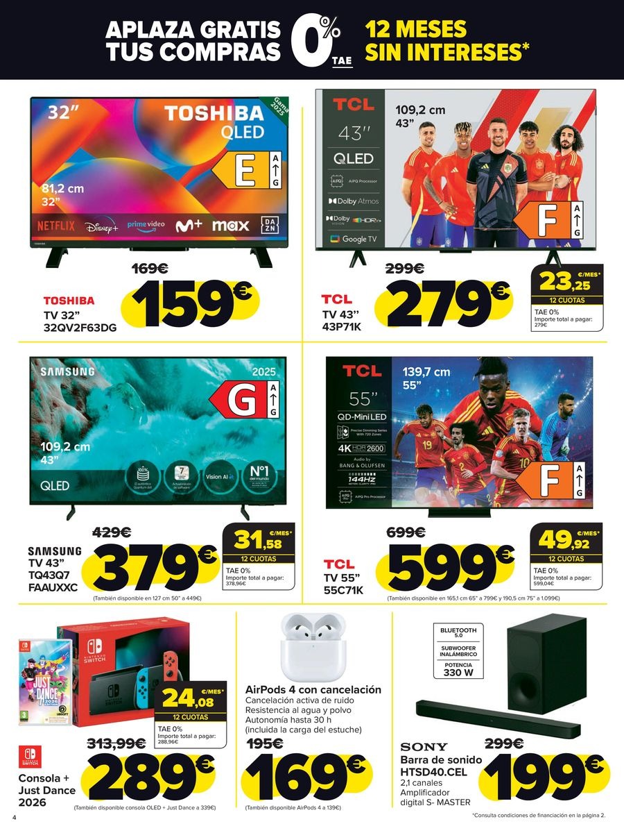 Carrefour Spain Offers from 12 to 19 November 2025 BLACK FRIDAY DEALS