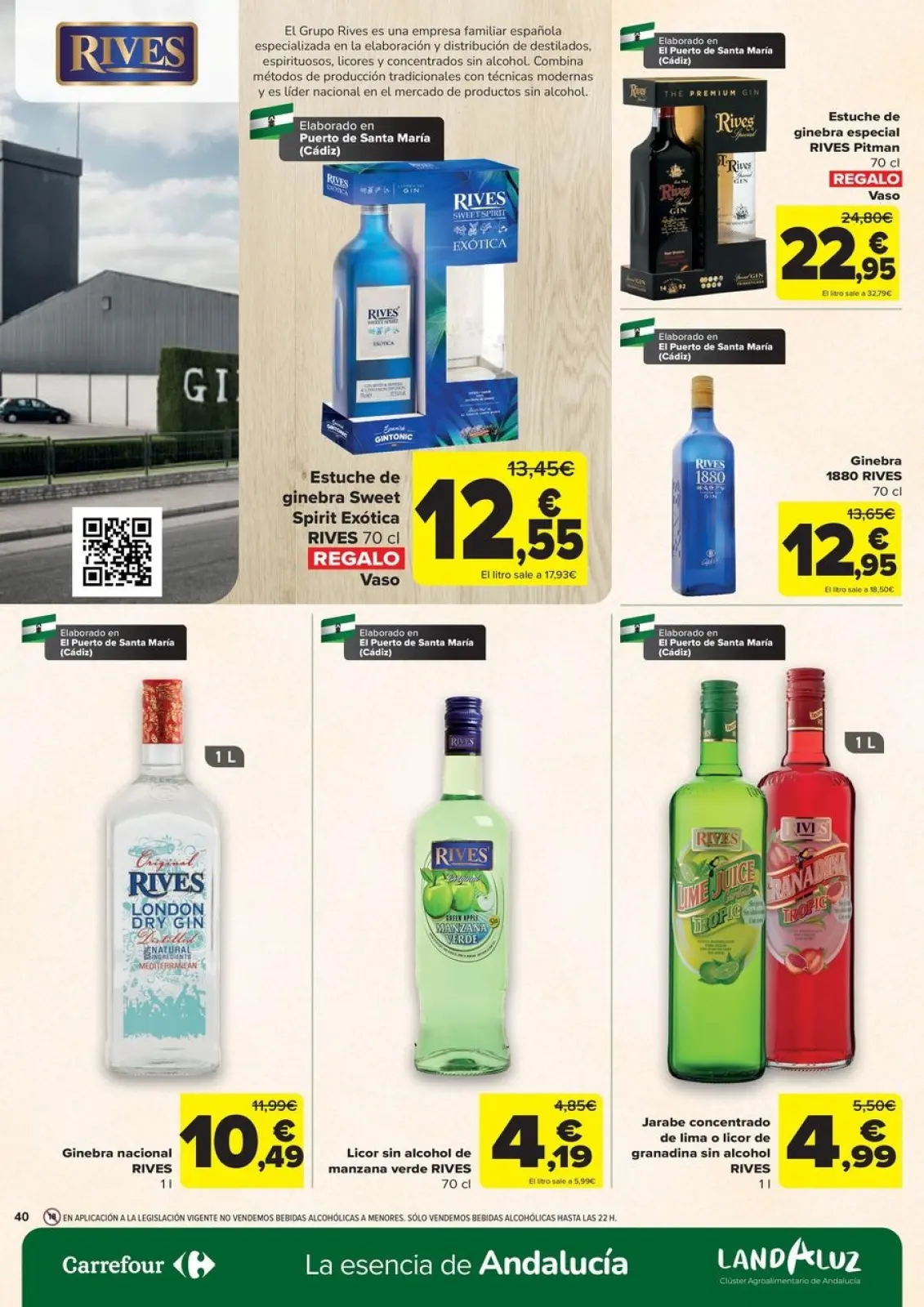Página 40 en Ofertas en artículos alimenticios locales, dulces, bebidas en Carrefour España
