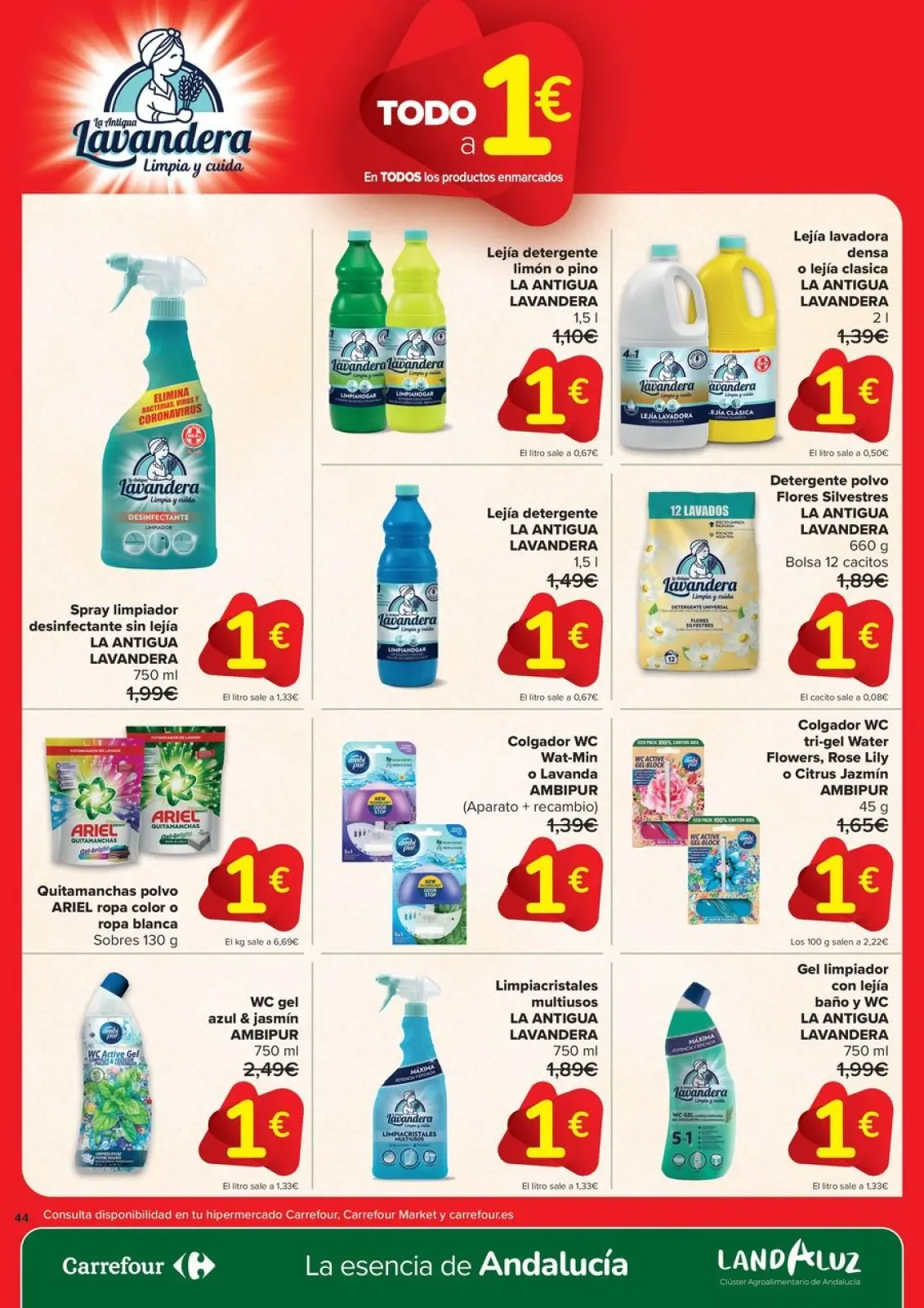 Página 44 en Ofertas en artículos alimenticios locales, dulces, bebidas en Carrefour España