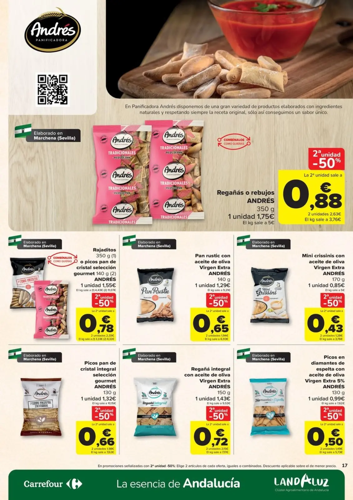 Página 17 en Ofertas en artículos alimenticios locales, dulces, bebidas en Carrefour España