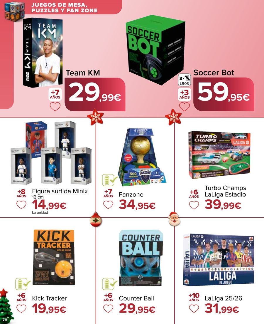 Carrefour Spain Offers from 7 to 24 November 2025 Toys brochure offers
