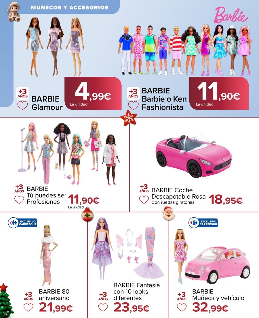Carrefour Spain Offers from 7 to 24 November 2025 Toys brochure offers
